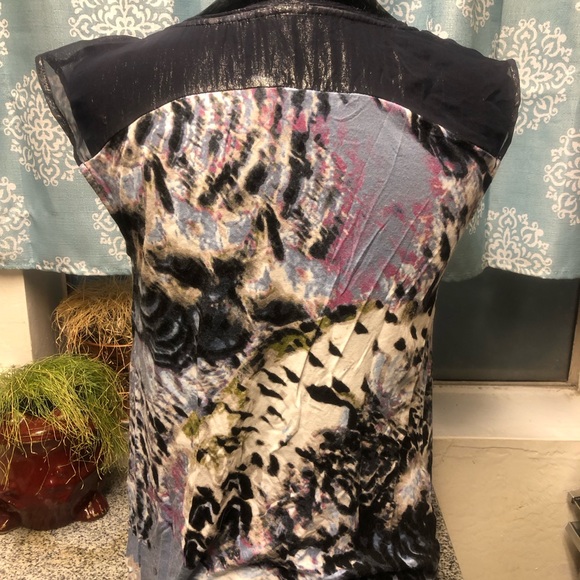 ❌SOLD ❌SimplyVera Vera Wang Blouse - Picture 4 of 4